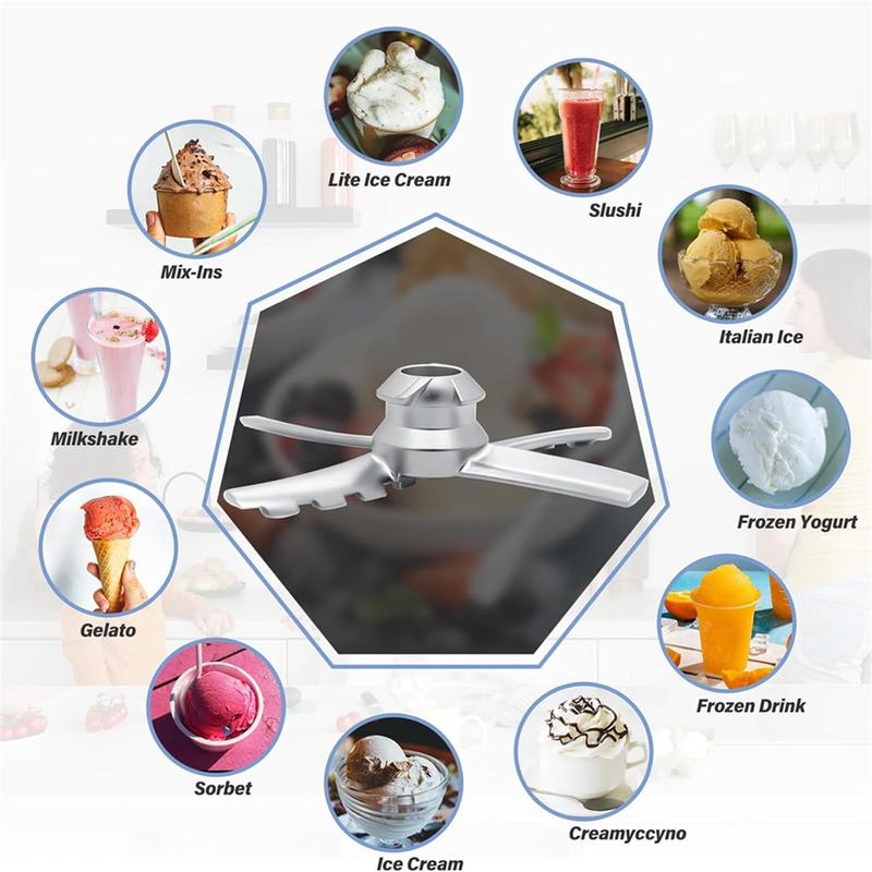 Replacement Paddle Blade for Ninja Creami NC501 CN501CO NC500C NC501C NC501H Ice Cream Makers Ice Cream Mixer AttachmentJAS
