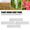 Cabinet Plant Grow Light 35W Full Spectrum 3H 9H 12H Timer Ultra Thin Panel LED Grow Lamp For Indoor 100-240V US Plug