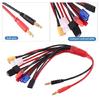 1 to 8 Charging Cable Plug Line for Battery EC5 EC3 XT60 Plug Multiple Charging Convert For b6
