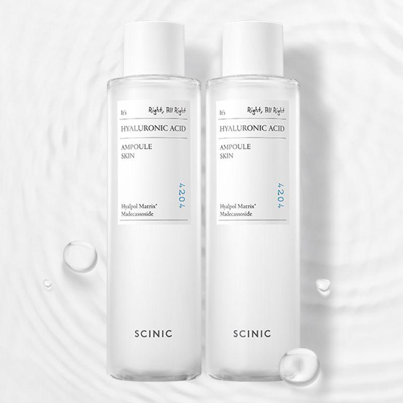 Hyaluronic Acid Ampoule Skin 300ml 2 pieces