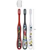 Skater Toothbrush, for Preschoolers (Ages 3-5), Medium Bristles, Set of 3, Star Wars Sketchbook TB5T
