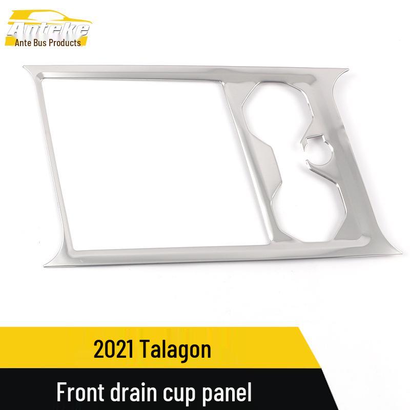 Front Water Cup Panel & Center Console Gear Decor Sticker for 21 Talagon Models