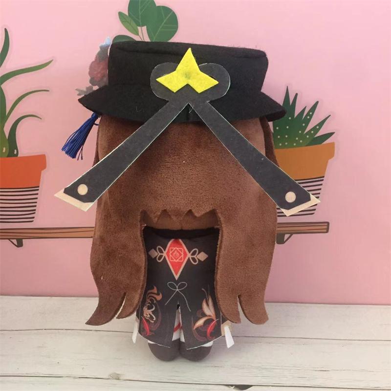 Anime Genshin Impact Plush Doll Toy 20cm Hu Tao Paimon Game Cute Soft Stuffed Pillow Kids Gift