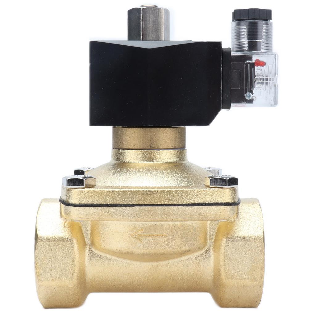 Brass Solenoid Valve Normally Open Electric Solenoid Valve for Mechanical Engineering Automation Equipment