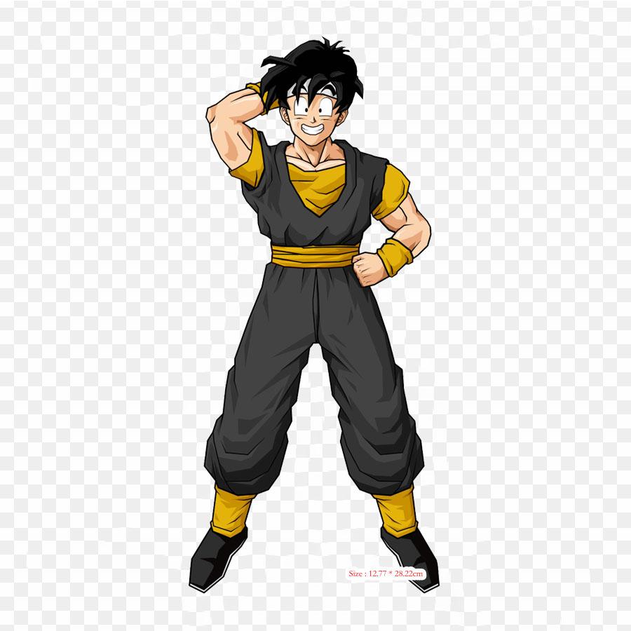 Patches For Clothes Bag Iron On Thermal Stickers Thanachote Nick Ultra Instinct Goku Super Saiyan Pattern Washable Heat Transfer