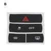 1 Pcs Car Stickers To Repair The Hazard Button Defroster And For ESP For Ford For S-Max Button Repair Decals Sticker