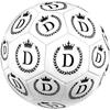 Royal Initial Crest Patterned Soccer Ball Suitable For Outdoor Training And Recreational Playparkbeach Football Durable A Great Gift For Soccer