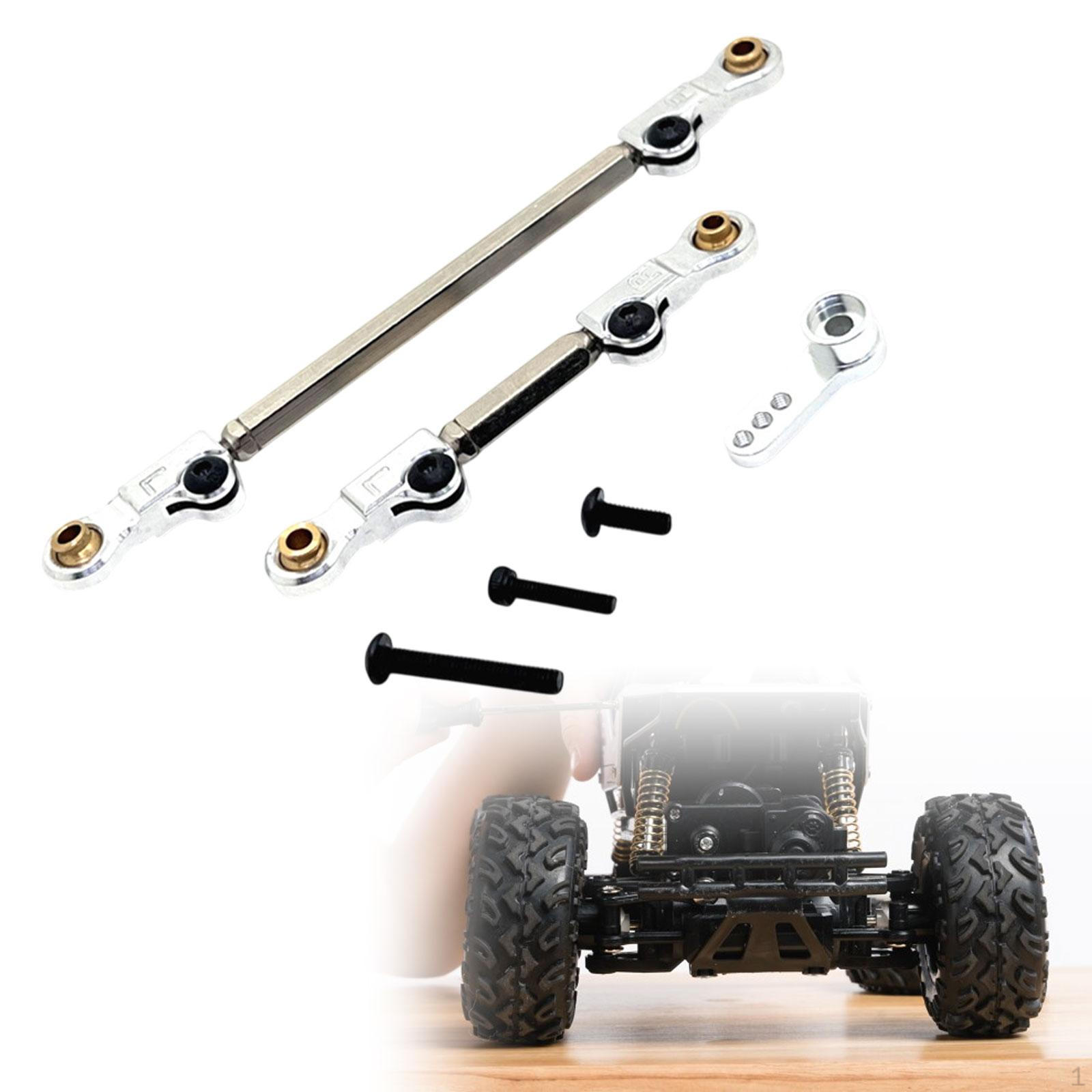 

2 штуки регульованих рульових тяг із сервоважелем для радіокерованих транспортних засобів H12Y H12Y+ Argent