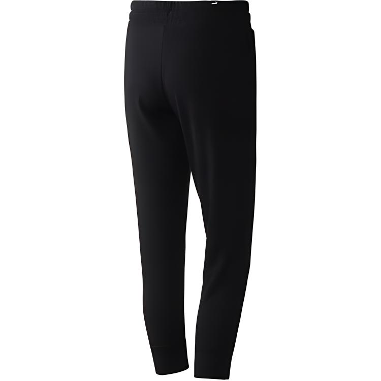 Puma Knitted Cuff Sports Long Pants Women bottoms Black 583877-01