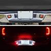 RUXIFEY LED License Plate Lights with Red OLED Neon Tube Compatible with Tacoma 2005 to 2015, Tundra 2000 to 2013