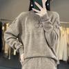 2023 Women's Versatile Wool Sweater: High Neck, Half-Embroidered Knit, Perfect for Autumn/Winter