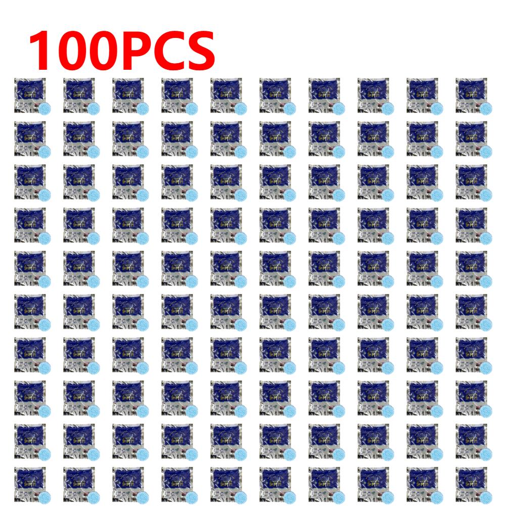 1-100PCS Solid Cleaner Auto Wiper Glass Solid Cleaning Concentrated Tablets Detergent Car Windscreen Cleaner Effervescent Tablet