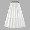 ZANZEA Women Casual Elegant Lace Patchwork A-Line Skirts