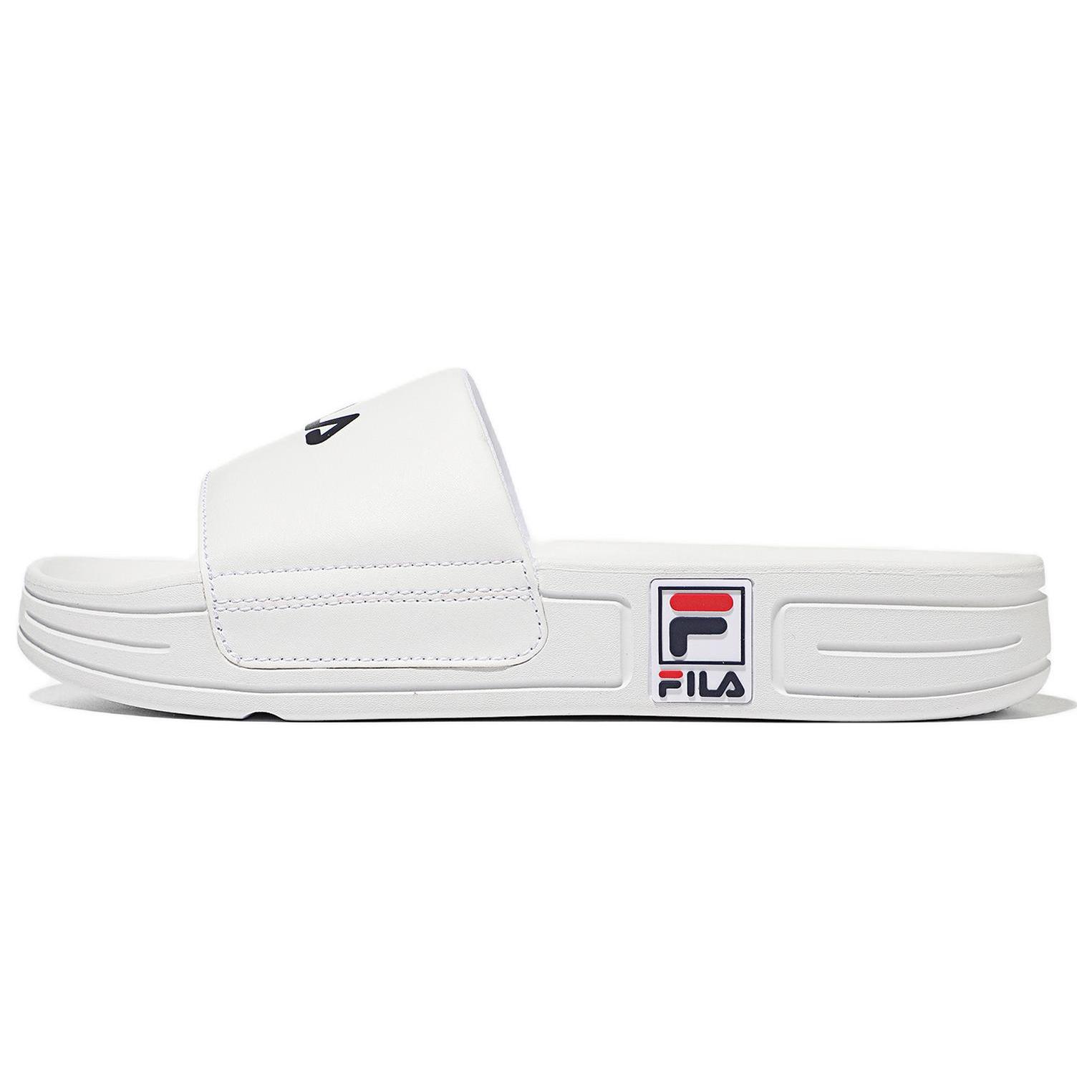 FILA Rubber Sole Slide Slippers Unisex White 1SM01926E_100 230
