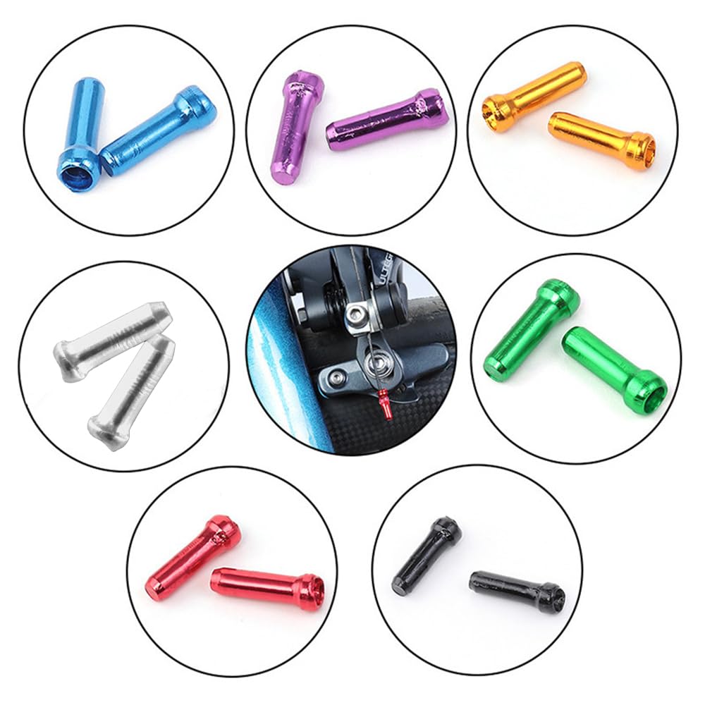 Bicycle Brake Cable Set of 70 End Cap Bicycle Shifter