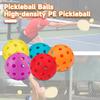 3 st 40-håls Pickleball Hög Studs Synlighet PE Inomhus Utomhus Turnering Träning Pickleball Övningsboll Pickleball Tillbehör