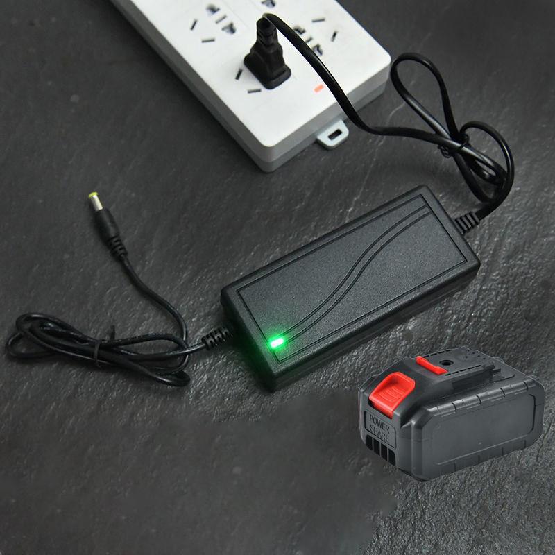 

Зарядное устройство для литий-ионного аккумулятора 21 В 2 А Адаптер Круглое отверстие Универсальный Электрический гайковерт Угловая шлифмашина Электрическая пила Зарядное устройство для литиевой батареи