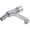 Bathroom Sink Taps, Public Kitchen Bathroom Chrome Plated Self Closing Water Saving Time Delay Basin Sink Tap Faucet.
