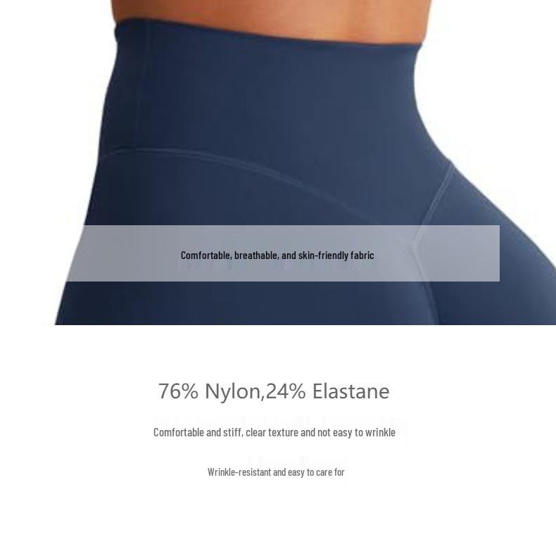 Hohe Taille Po-Hebende Schnelltrocknende Yoga-Shorts