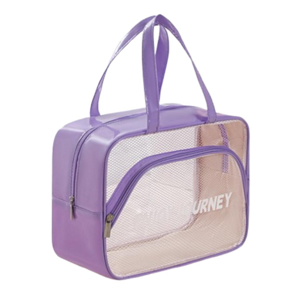 Large Capacity Cosmetic Handbags Clear Toiletries Organizer Swimming Storage Bags  Bathing