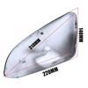 For Honda 10th Gen Civic 2016-2021 Car Replacement Rearview Side Mirror Cover Wing Cap Exterior Door Rear View Case Trim Black