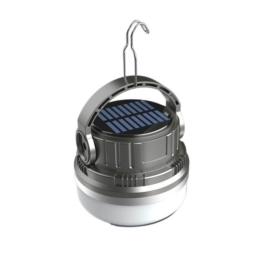 With Hook Tent Portable Lamp LED Emergency Light Multifunctional Solar Camping Lantern  Hiking