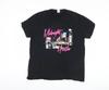 Kapsel Herren Schwarz Stadt-Thema Grafik-T-Shirt L