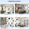 Set Of 2 Jit Cute Cat Print Curtains Polyester Living Room Window Decor Home Curtain Light Blocking With Rod Pocket Ideal For