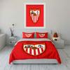 Red Background, Sevilla FC Emblem. Bedding Sets Duvet Cover Sets Duvet Covers Pillowcases(1 * Duvet Cover 2 * Pillowcases Without Duvet Insert)