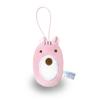 Morisaka Global Chipmunk-kun Face Mascot, 4.5 X 2 X 7cm, Soothing, Cute Anime Character, Flat for Bags and Backpacks