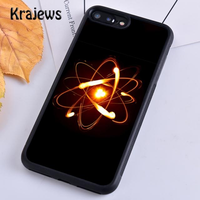 Atom Chemistry Science For iPhone 17 Air 16 Phone Case Cover 15 14 Plus 12 13 Pro Max Coque Fundas