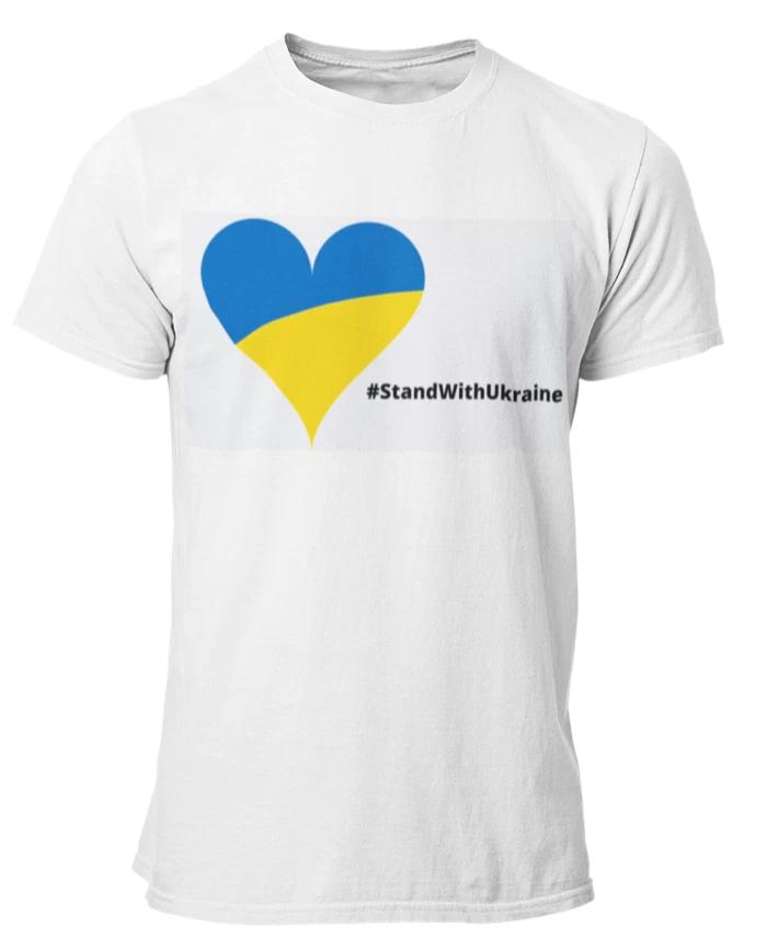 KIDS BOYS Ukraine Heart Flag kids boys T-Shirt Kids Support Ukrainian kids boys T-Shirt 110