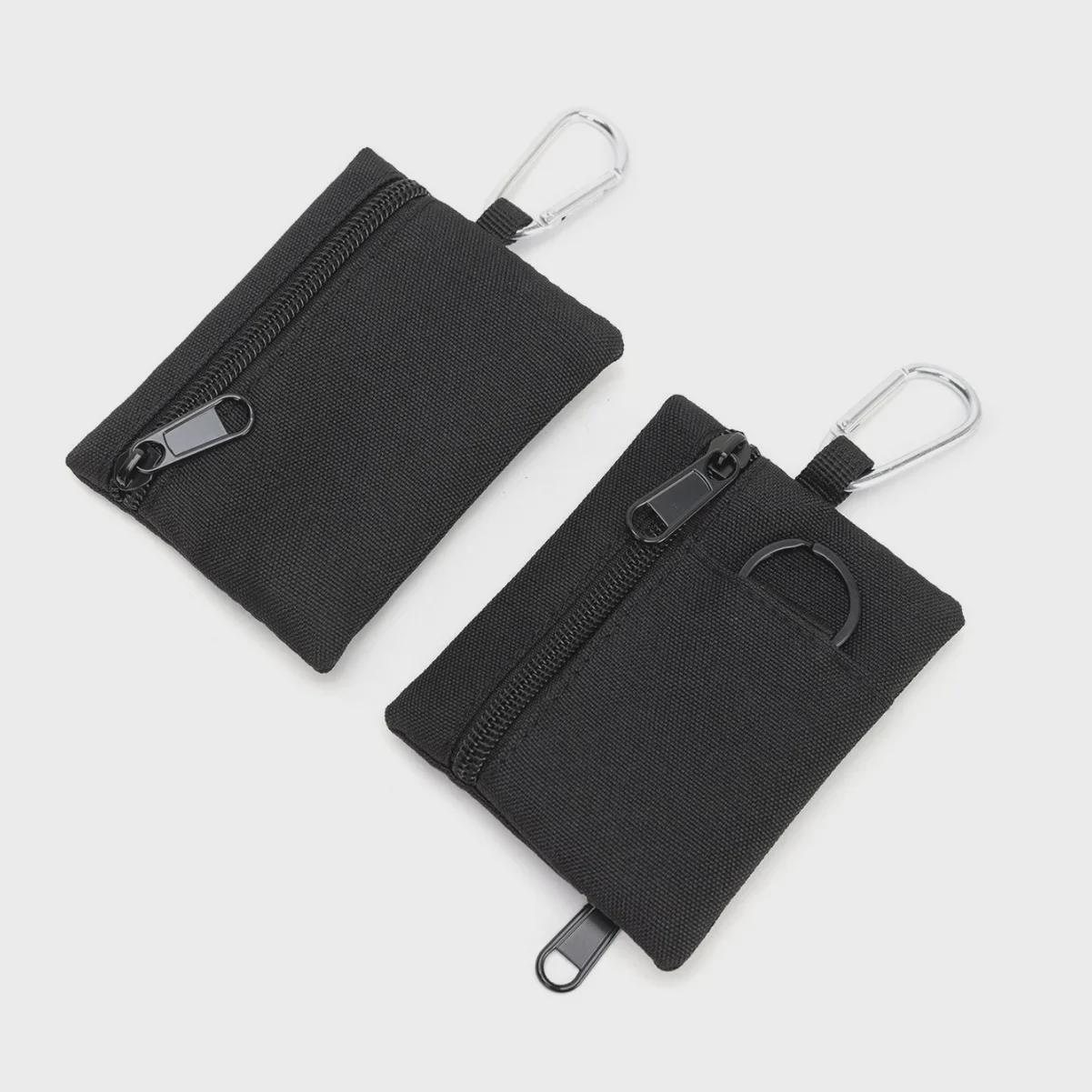 

Компактний тактичний гаманець для кемпінгу через кордон - тримач для монет, карток, ключів та навушників із блискавкою камуфляжний