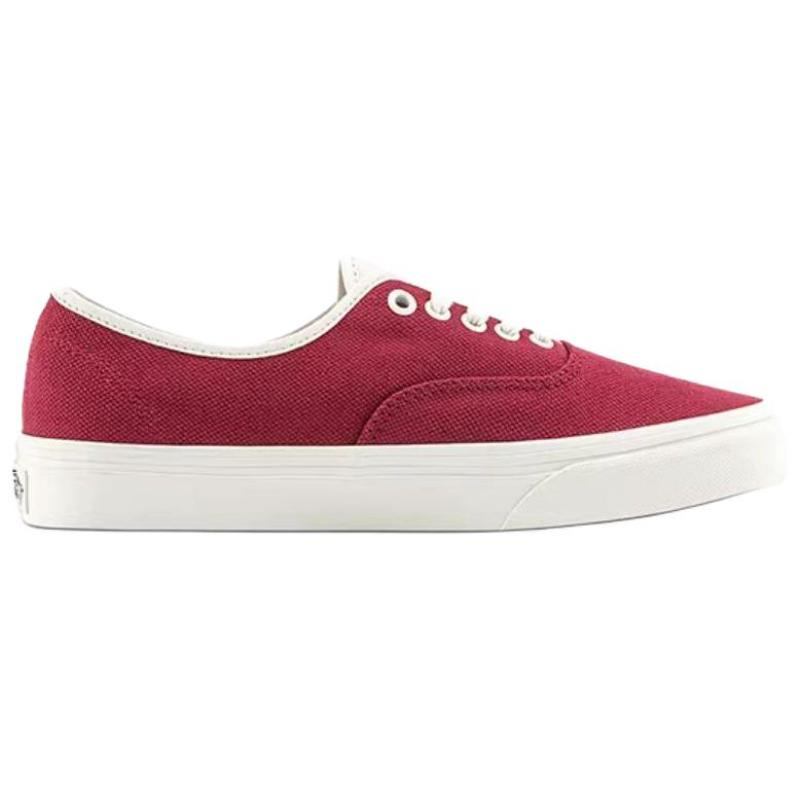 Vans Authentic Lightweight And Breathable Low Top Skateboard Shoes Unisex Dark Red Sneakers VN000D7YSQ5
