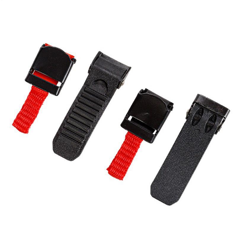 Flexible Motorcycle Helmet Metal Buckles Bike Helmet Clip Chin Strap Bicycle Safety Helmets Buckle Scooter Bicycle Accessories