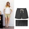  Tooxika Shorts Women Summer Pants Faux Denim Straight Pants Loose Large Size Pants Slim Thin Casual Women's Pants