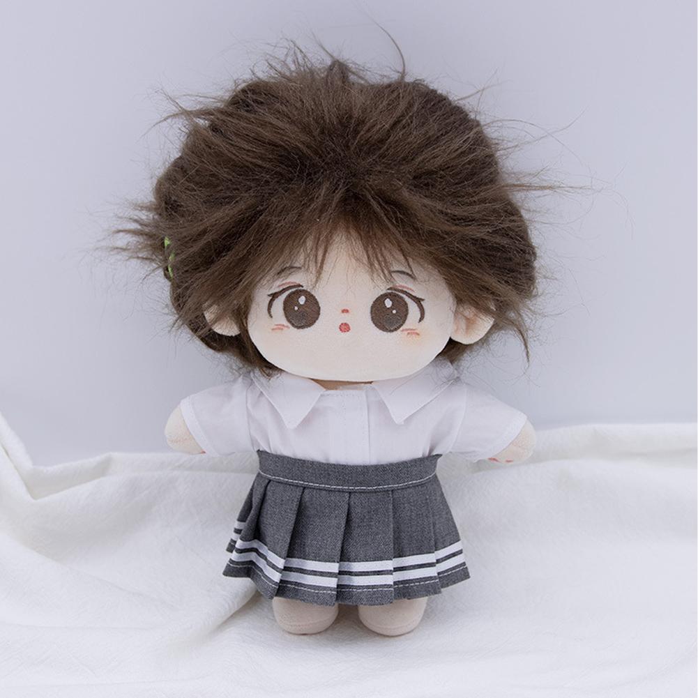 For 15cm Cotton Doll Skirts Dresses Cartoon Plush Doll Replacement Outfit Playing House Accessories Mini Clothes