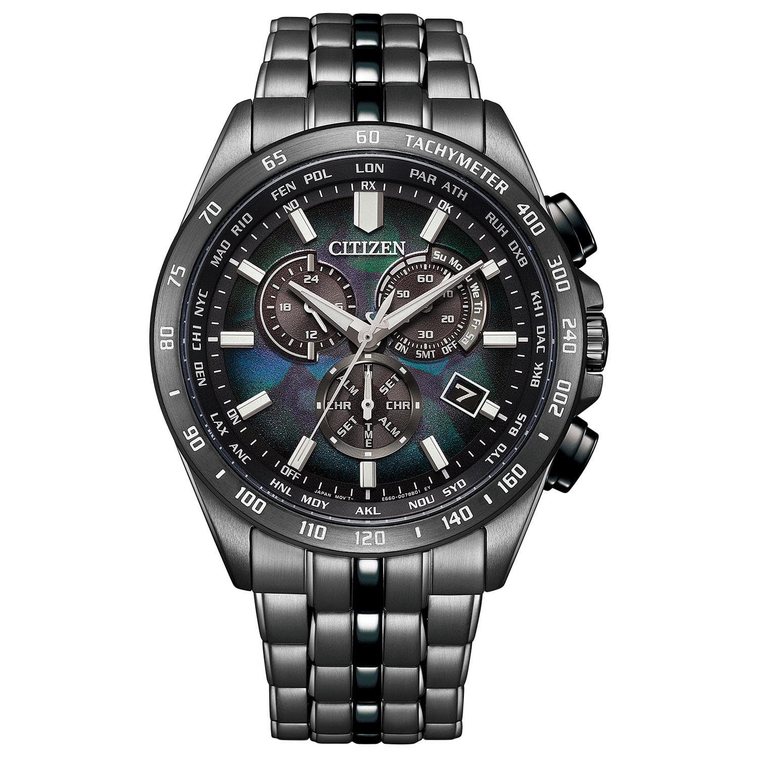 

Citizen Годинник [CITIZEN] Brand Watch 100th Anniversary Limited Model Eco-Drive Radio Watch Waterproof CITIZEN COLLECTION CB5878-56E чоловічий чорний