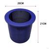 Basket Pool Supplies Replacement Strainer Fine Mesh Plastic Cleaning Tool Universal Blue for