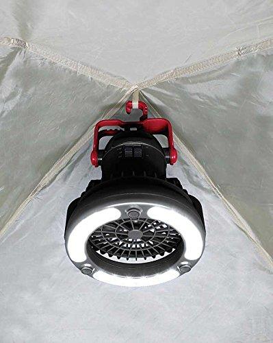 Captain Stag Camping Equipment, Fan-Equipped LED Light Desire M-5129