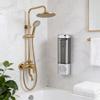 Premium Wall Mount Soap Dispenser 300ml No Holes Required For Cream Shampoo Bathroom Essential