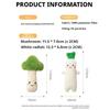 Kawaii Stoppet Frugt & Grøntsag Plyslegetøj Blødt Sød Tegneserie Forårsløg Aubergine Radise Interaktivt Sensorisk Hyggeligt Legetøj til Børn