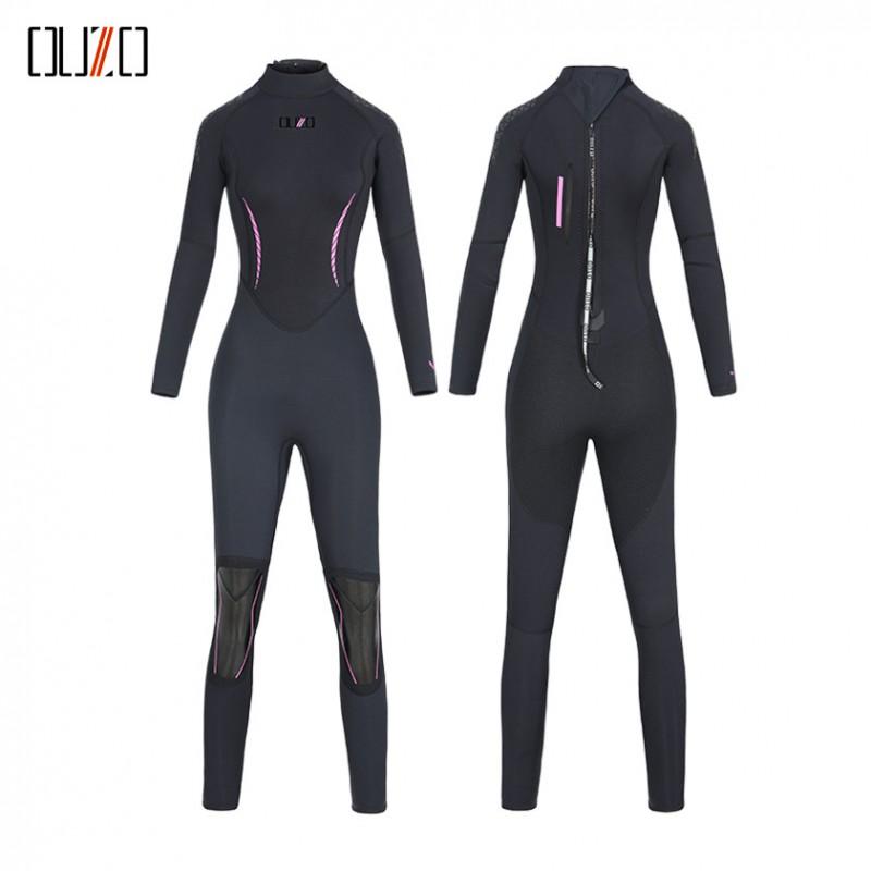 3mm Full Body Wetsuit Men Women Scuba Diving Snorkeling Freediving Surfing Warmth Protection Long Sleeve Chloroprene