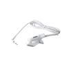 KORG CM-400 WH White Clip-on Contact Microphone for Tuners