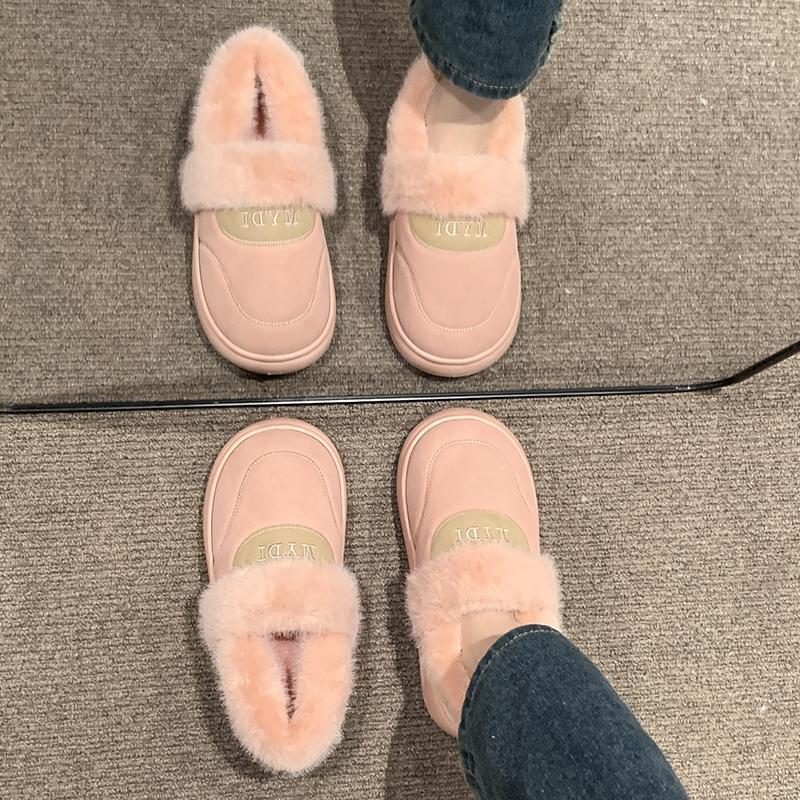 Women's Snow Boots 2024 New Thickened Fluff Comfortable Warm Plush Boots Women Shoes Woman Winter Chunky Boots Woman