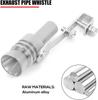 Turbo Exhaust Pipe Sound Muffler Blow Off Valve Car Blow Off Turbo Whistle Exhaust Muffler Pipe