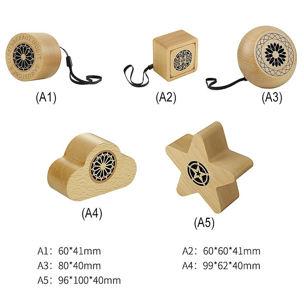 Personalized Shaped Wood Wireless Speaker Multifunctional Portable Loudspeaker for Party Beach Camping