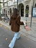 Retro Suede Women's Jacket - Cross-Border European & American Style