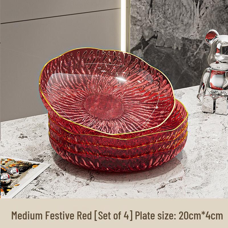 

KANGMO Luxury Stainless Steel Fruit & Dry Fruit Plate