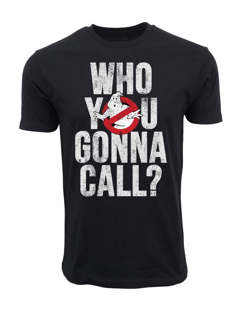 Ghost Busters Who You Gonna Call Unisexs T Shirt S